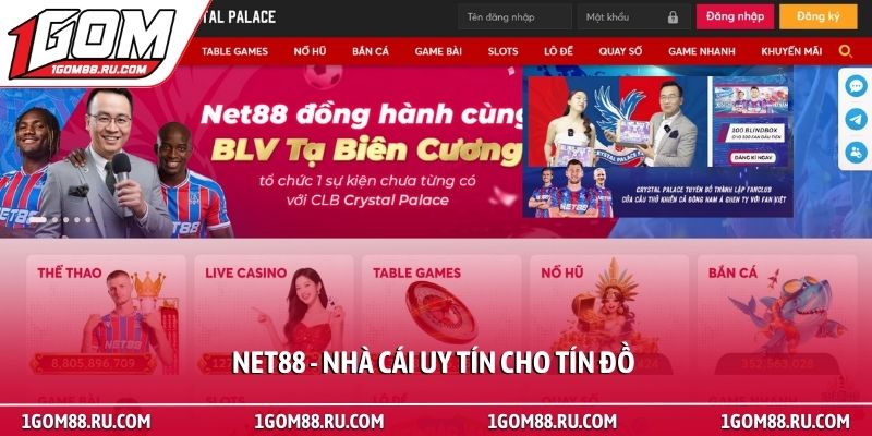 Nhà cái uy tín 1 Net88 - Nhà cái uy tín cho tín đồ